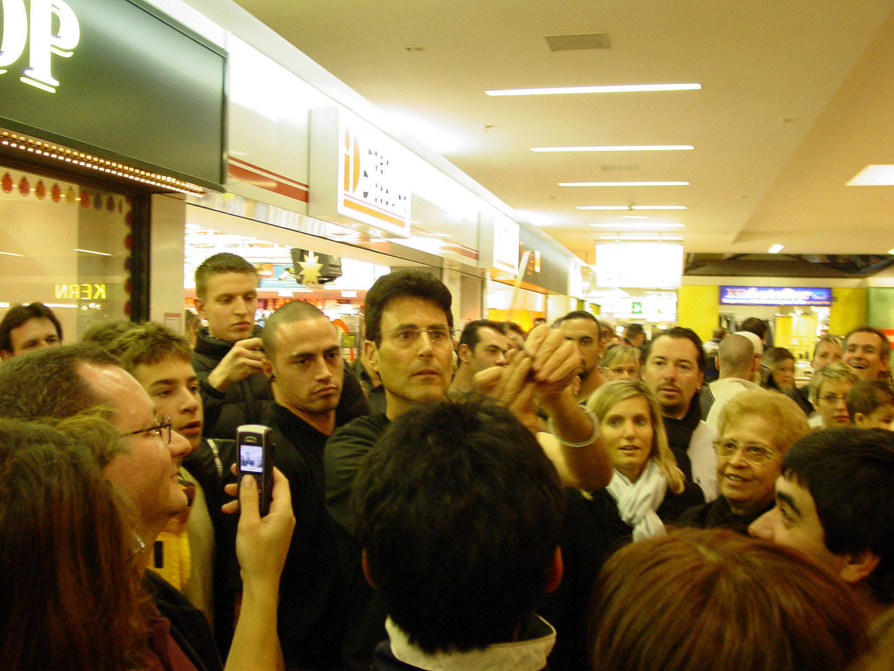 Uri Geller in Moscow (Russia)